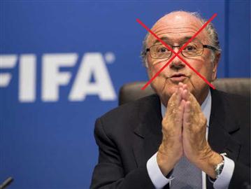 Queremos o Blatter fora da FIFA!