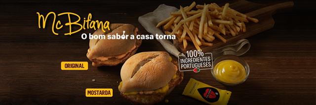 McBifana para sempre nos McDonalds de Portugal