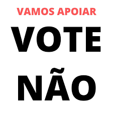 NÃO VAMOS VOTAR 