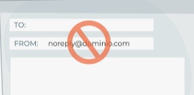 Fim dos emails noreply