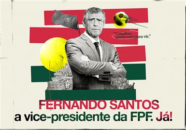 MOVIMENTO DE APOIO DE FERNANDO SANTOS À VICE-PRESIDÊNCIA DA FPF. JÁ!