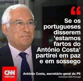 Estamos fartos do António Costa