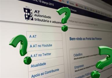 Simplificação e Clarificação Do Portal das Finanças