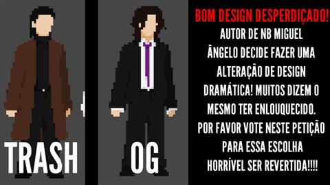 REVERTER DESIGN DE PROTAGONISTA PARA A IDEIA ORIGINAL! (NIGHT BREEZE)