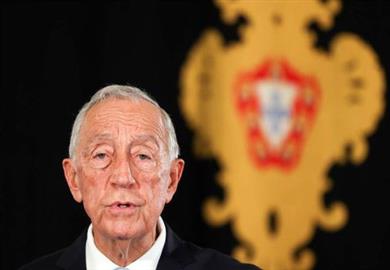 Demissão do Presidente da República Portuguesa Marcelo Rebelo de Sousa