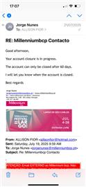 Stop Millennium BCP From Blocking Account Closures & Charging Unfair Fees