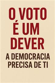Tornar o voto obrigatório em Portugal, com coima associada a quem não votar. 