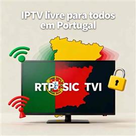 Acesso livre dos canais TDT portugueses via IPTV