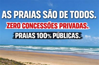 Pelo fim definitivo das concessões privadas nas praias portuguesas. 