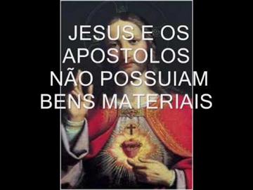 Pela revisão da Concordata. Jesus não tinha bens materiais