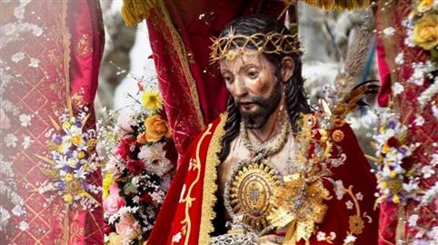 Pedido de saída da imagem do Senhor Santo Cristo dos Milagres à porta do Convento da Esperança